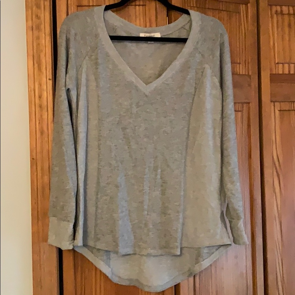 Gray sweater